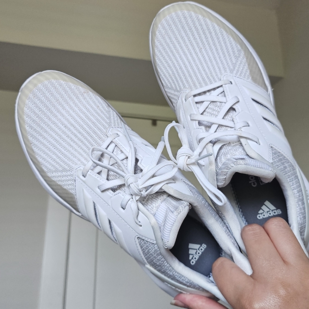 Adidas White Running Shoes - Picture 10 of 11